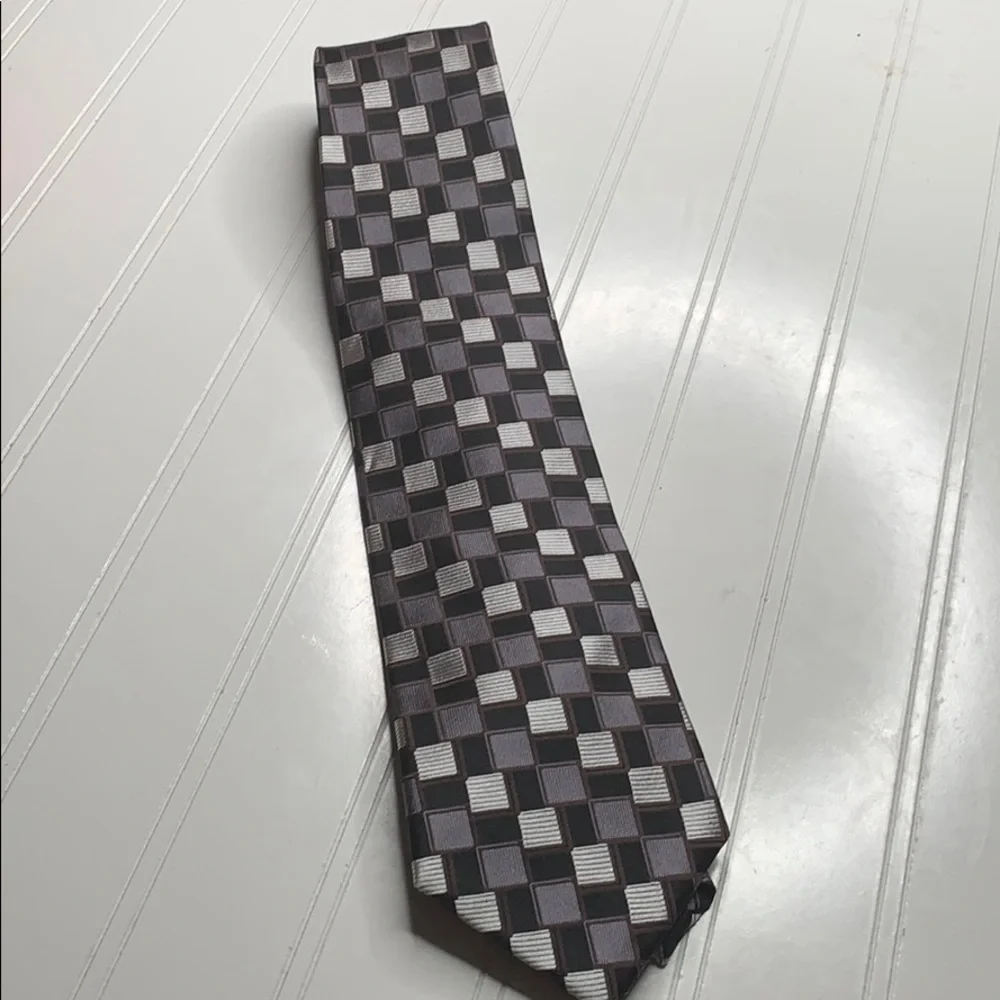 Pronto Uomo Couture - Black White Gray Tie